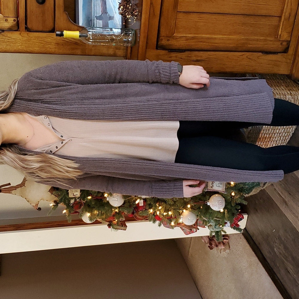 Women's Barefoot Dreams Cozychic Lite Duster Sweater